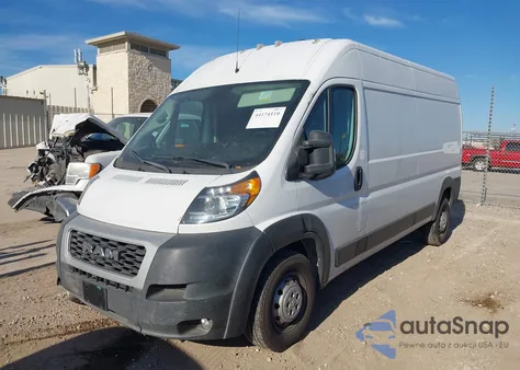 2021 Ram Promaster 2500 High Roof 159 Wb from USA, damaged, VIN 3C6LRVDG1ME512961